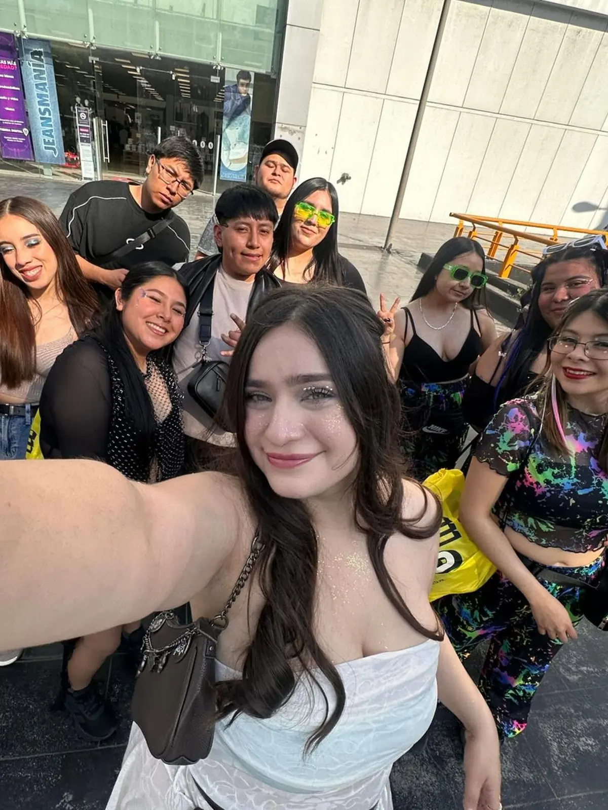 Viajeras listas para el festival
